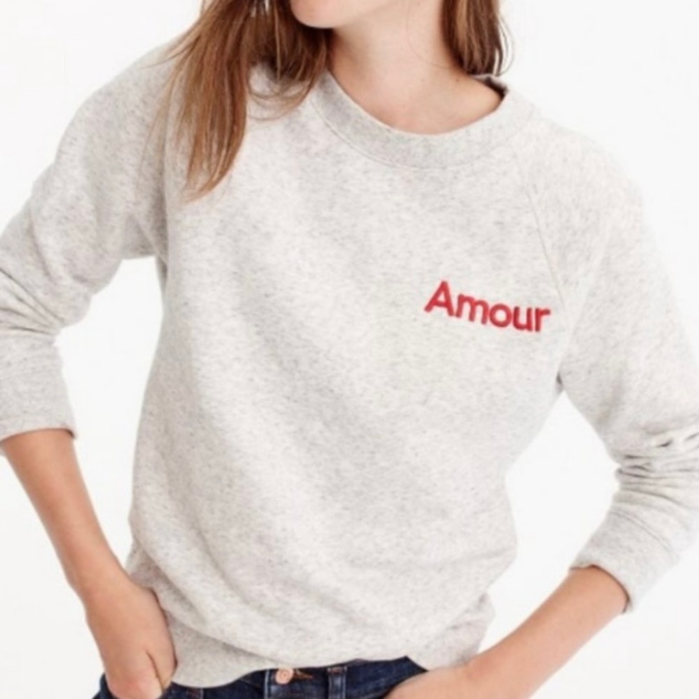 Jcrew Women’s Amour sweatshirt size S XS